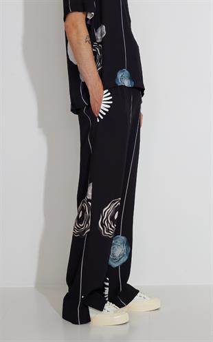 Floral Desenli Pantolon