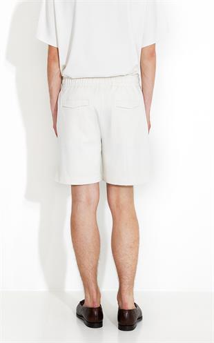 Rahat Kesim Beyaz Spor Şort