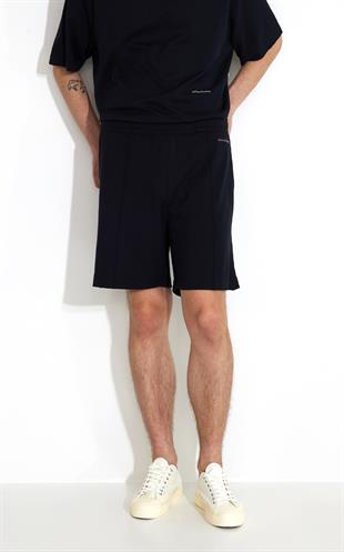 Rahat Kesim Siyah Spor Şort