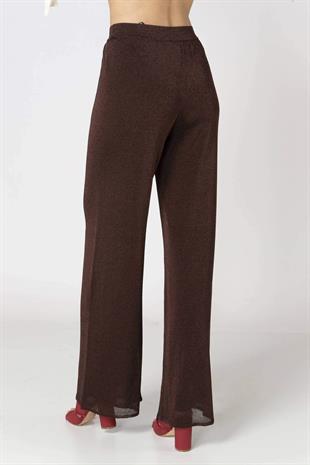 M MISSONI Bol Kesim, Yarı-Trasparan, Astarlı Pantolon