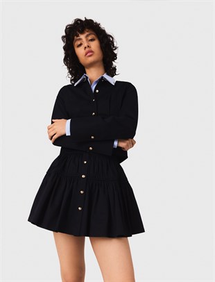 Beli Lastikli Mini Etek