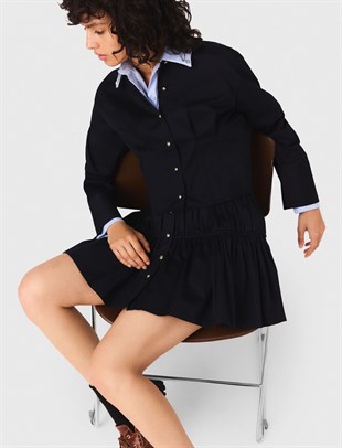 Beli Lastikli Mini Etek