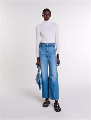 Boğazlı Vücudu Saran Triko Kazak