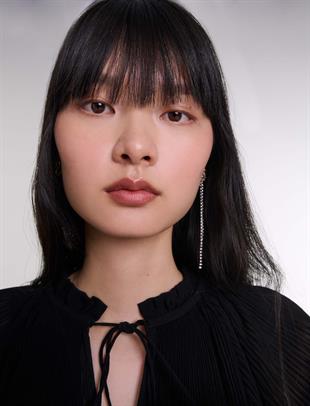 Boyundan Bağlamalı Pilise Bluz