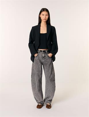 Çift Düğme Kapama Blazer