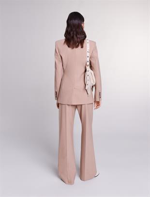 Çizgili Takım Ceketi