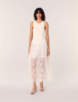 Cut Out Beyaz Bodysuit