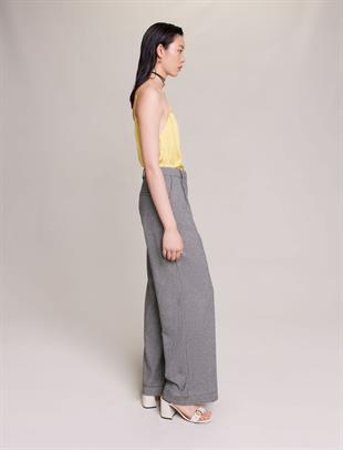 Dantel Detaylu Saten Bluz