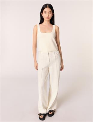 Geniş kesim tüvit pantolon