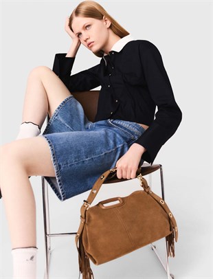 Gold Düğmeli Kısa Poplin Gömlek