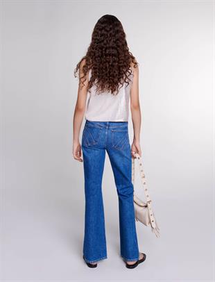 Halter Yaka Metalik Bluz