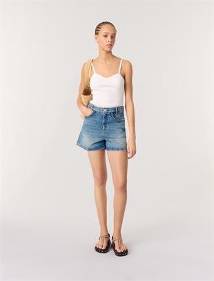 İnce Askılı Triko Üst