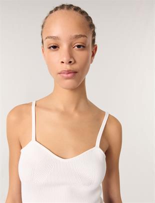 İnce Askılı Triko Üst