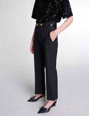 İspanyol Paça Düz Kesim Pantolon