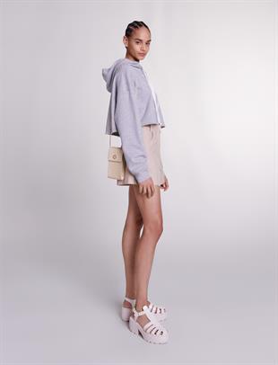 Keten Karışımlı Şort