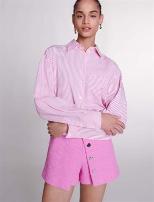 Kruvaze Kapama Şort Etek