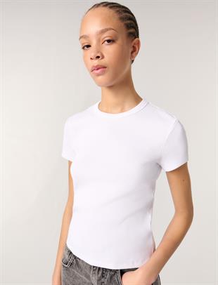 Maje Logo Kabartmalı T-shirt