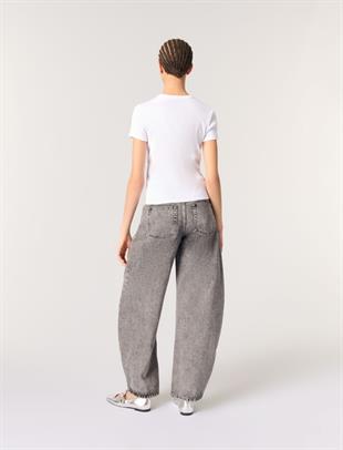 Maje Logo Kabartmalı T-shirt