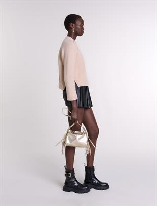 Mumlu Piliseli Mini Etek