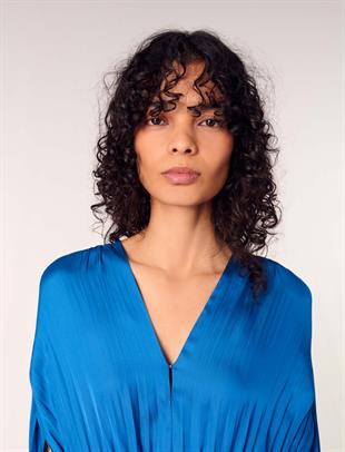 Pelerinli Uzun Elbise