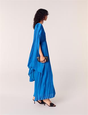 Pelerinli Uzun Elbise