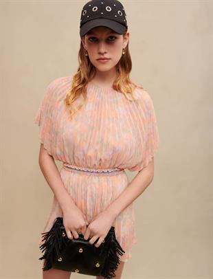 Soyut Desenli Pilise Tulum