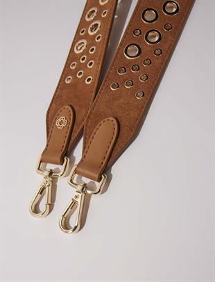 Süet Çanta Askısı