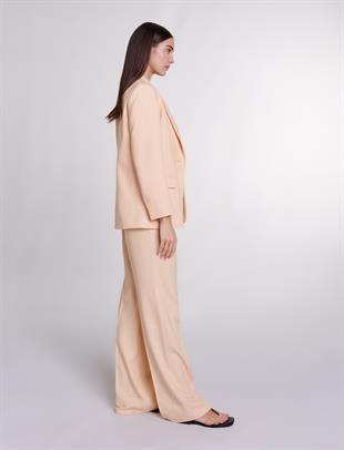 Tek Düğme Kapama Blazer