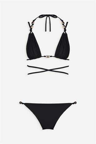 APRICATE Siyah Bikini Set