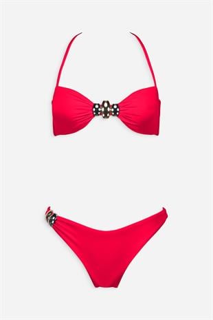 ETE Kırmızı Bikini Set