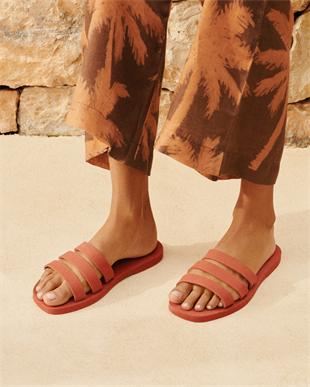 Üç Bantlı Turuncu Terlik