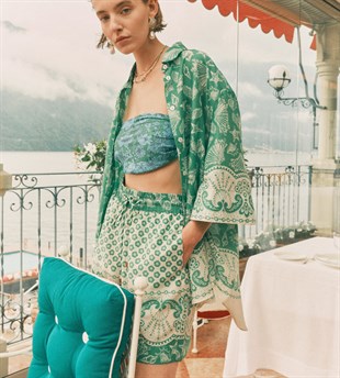 Yeşil Pamuk Gömlek