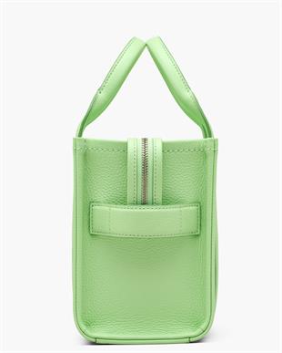 Deri Small Tote Yeşil Çanta