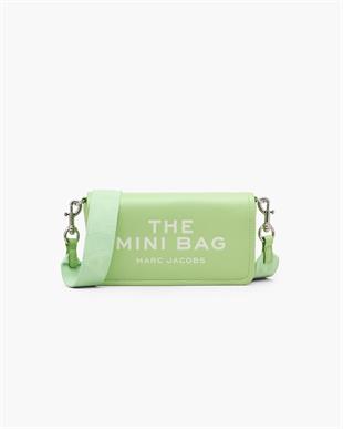 Mini Yeşil Kadın Deri Çapraz Çanta