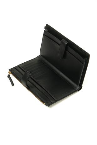 Siyah Fermuar Kapamalı Küçük Çanta/Cüzdan
