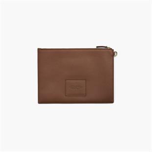 The Pouch Kahverengi Kadın Deri El Portföyü