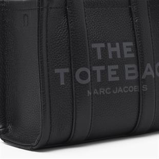 The Tote Siyah Kadın Deri Çapraz Çanta