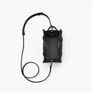 The Tote Siyah Kadın Deri Çapraz Çanta