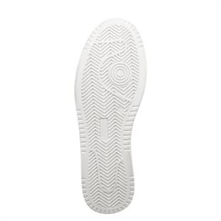 Gri Süet Geçişli Beyaz Erkek Sneaker