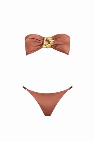 Kahverengi Bikini Altı