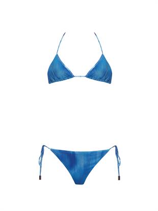 Mavi Bikini Üstü