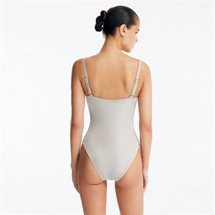 Silver Süslemeli Askılı Mayo