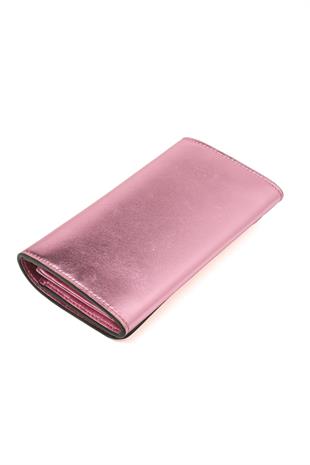 Metalik Pembe Çıkarılabilir Askılı Çanta