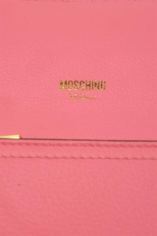 Pembe Logo Detaylı Cüzdan