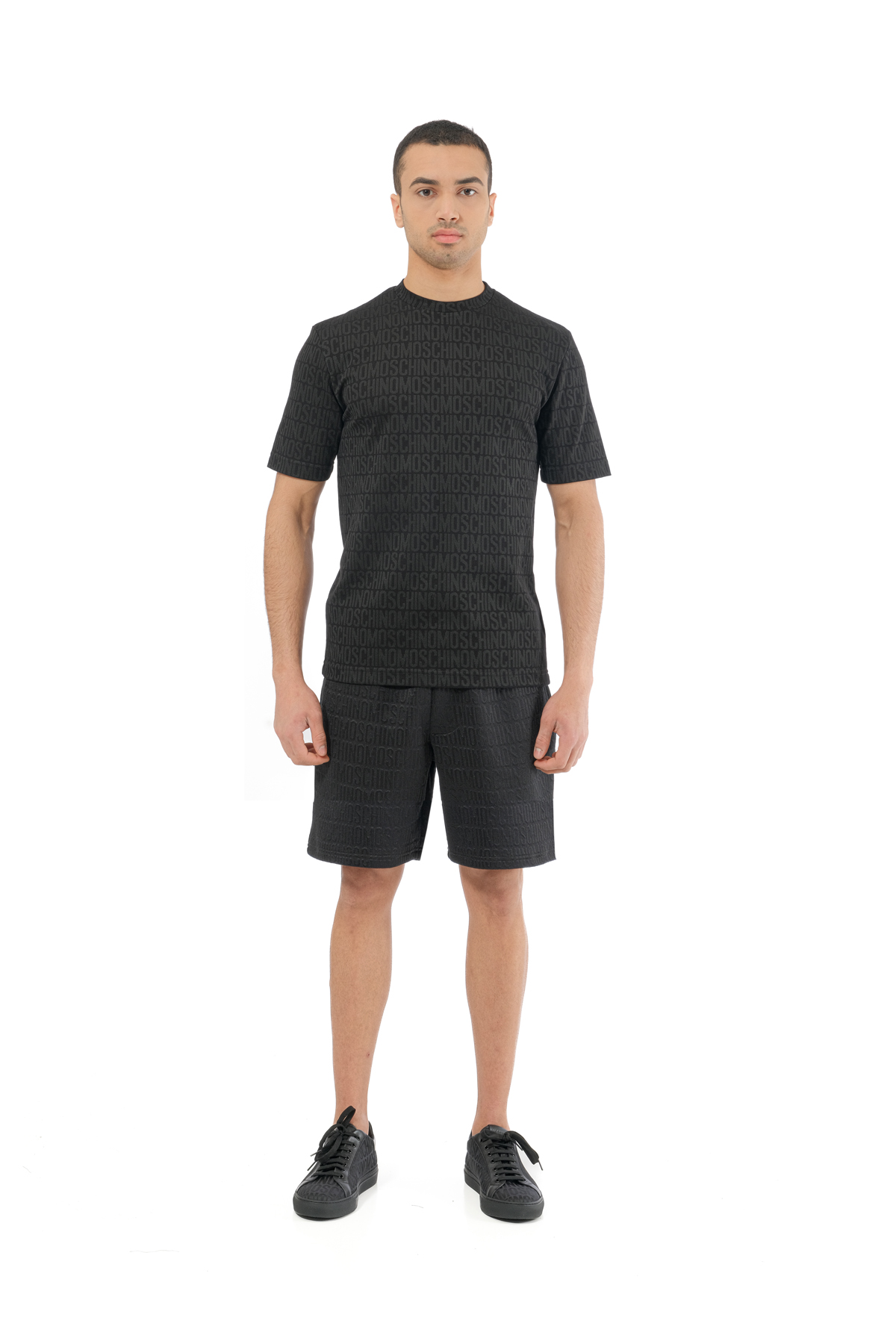 Siyah Logo Erkek Şort