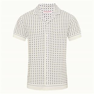 Desenli Kısa Kollu Gömlek