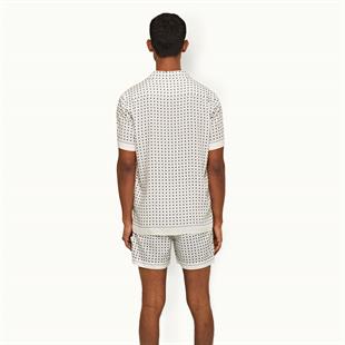 Desenli Kısa Kollu Gömlek