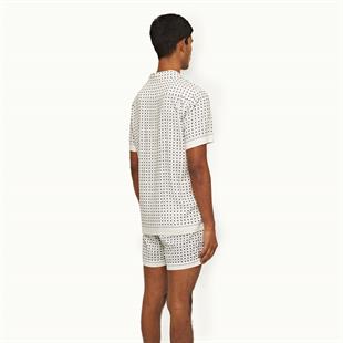 Desenli Kısa Kollu Gömlek