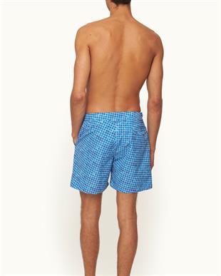 Erkek Ayarlanabilir Tokalı Desenli Mayo