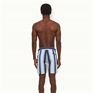 Lacivert Degrade Geçişli Şort Mayo